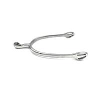 Equine Smile ES1055 ErgoSpur Wheel Spores UFO Wheel Equestrian Spurs Riding Spurs Track High Quality Stainless Steel (Men 40 mm)