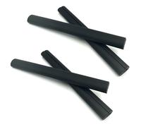 Equine Smile ES4001 Rubber Spur Protector, Boot Spur Protection, Protection for Spurs, Rubber Protectors, Black, Pair (2)