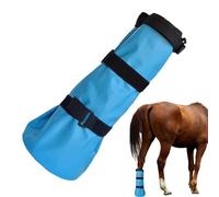 Equine Soaking Boots - EVA Padded Care Sack, Waterproof Bag with Adjustable Straps, Reusable Protection Gear, Suitable for Horses and Ponies | for Stable Stall Pasture Ranch D