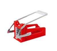 Equinox 542640 Stainless Steel and Plastic French Fries Cutter Manual Vegetable Cutter Easy to Clean - L 24 cm W 11 cm H 10 cm + 2 Interchangeable Grills