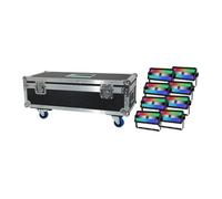 Equinox Blitzer Impact 384 Strobe x8 with Flight Case