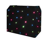 Equinox DJ Booth Lightweight MKII Deck Stand inc Quad Starcloth/Carry Bag Pack