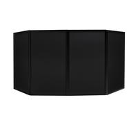 Equinox Foldable DJ Screen Black Includes Bag
