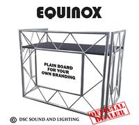 EQUINOX LIGHTWEIGHT ALUMINNIUM COMPACT COLLAPSIBLE DJ TRUSS BOOTH SYSTEM