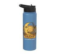 Equinox Renew Rebalance Rebirth Pagan Easter Moon Sun Stainless Steel Insulated Water Bottle