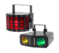 Equinox Viper & Boogie LED Lighting Bundle for DJ Disco Effect Light