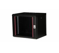 Equip 09U Server Cabinet 19 Inches 600 x 450 mm Glass Door Black