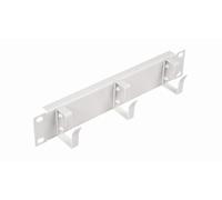 Equip 10 Inch Cable Grommet with Ring Insert, 1U Grey