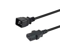 Equip 112140 Power Cable Black 1.8 M Iec