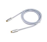 Equip 128358 USB 3.2 Gen 2 C-auf-C-Kabel, M/M, 2,0m, PD100W, 4K/60Hz, 10Gbps, We