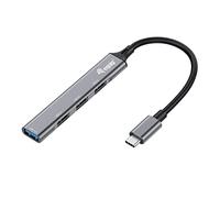 Equip 128961 USB-C USB 3.2 Gen2 multiport hub 4 ports Black and Grey