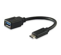 Equip 133455 USB cable 0.15 m USB C USB A Black
