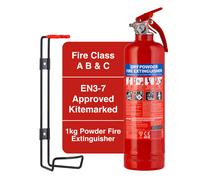 Equip 1KG ABC Dry Chemical Powder Fire Extinguishe