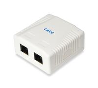 Equip 2-Port Cat.6 Surface Mount Box