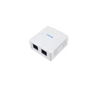 Equip 235216 2-Port Cat.6A Surface-Mounted Box
