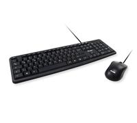 Equip Wired Combo Keyboard + Mouse, Black, IT