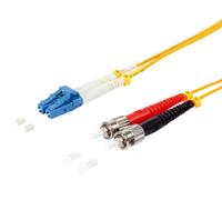Equip 254231 Fibre Optic Cable 1 m OS2 LC ST Yellow - Fibre Optic Cable (1 m, OS