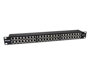 Equip 326626 48-Port Cat.6A Shielded Patch Panel Black