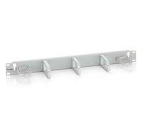 Equip 327312 19 Inch Rack Mount Cable Management Panel, Light Grey
