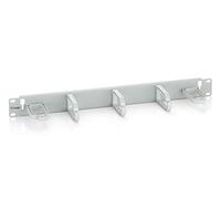 Equip 327312 19 Inch Rack Mount Cable Management Panel, Light Grey
