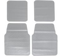 Equip Universal Fit Utility Car Mats - Transparent (4 Piece Set) 3.2m Transparent