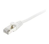 Equip 605513 RJ45 Network Cable CAT 6 SFTP White Gold Connectors 0.25m