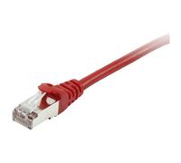 Equip 605523 RJ45 Network cable patch CAT 6 SFTP Red 0.25m Gold plated