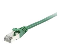 Equip 605547 RJ45 Network cable CAT 6 S/FTP 0.50 m Green gold plat...