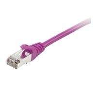 Equip 605555 RJ45 Network cable CAT 6 S/FTP 1m Violet gold plated ...