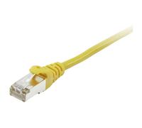 Equip Patchkabel RJ45 S/FTP Cat6 (SSTP) PIMF HF Polybeutel 0,25 m Gelb 0,25 Mete