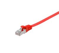 Equip 607627 CAT.6A U/FTP FLAT PATCH CABLE 0.5M RED