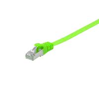 Equip 607640 CAT.6A U/FTP Flat Patch Cable 1.0 m Green