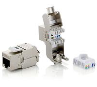 Equip 767221 Shielded Keystone Jack Connection Set of 8