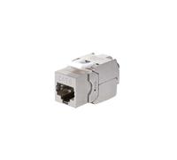 Equip 767231 Cat 8.1 Shielded Keystone Jack, Tool-Free, 8 Pcs/Pack