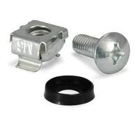 Equip M6 Cage Nuts & Screw Set 50 Sets per Pack (922493)