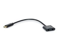 Equip Adapter USB-C -> Audio DAC 2x3Pin 3.5mm St/B NEW