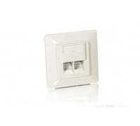 Equip Cat.5e German Modular Faceplate