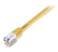 Equip Patchkabel Cat5e SF/UTP 2xRJ45 Polybeutel, 7,50 m, gelb Gelb 7,50 m