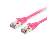 Equip Cat.6 S/FTP Patch Cable. 1.0m. Pink