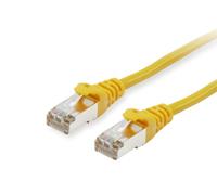 Equip Patchkabel RJ45 S/FTP Cat6 (SSTP) PIMF HF Polybeutel 15,00 m Gelb 15,00 Me