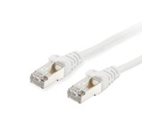 Equip Patchkabel RJ45 Cat6A S/FTP (S-STP) PIMF 0.25 m White 0.25 Meter
