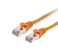 Equip Cat.6A S/FTP Patch Cable. 1.0m. Orange