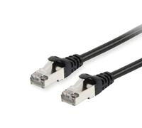 Equip Cat.6A S/FTP Patch Cable. 30m. Black