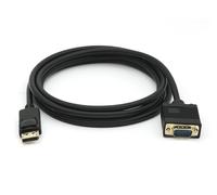 Equip Displayport 119338 DisplayPort Male to VGA (HD15) Male Cable/2.0m/Black