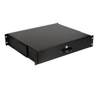 Equip Drawer 19 Inch for 2U Server Cabinets Lockable Black
