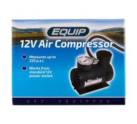 Equip 12V Tyre Inflator Air Compressor One Size