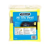 Equip Ehv010 High Vis Vest Reflective Fluorescent Universal Fit Safety Warning