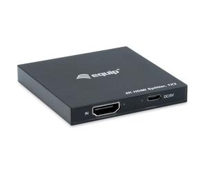EQUIP Equip Splitter Hdmi 1.4 Traslim 2 Port Connectivity