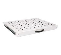 Equip Extendable Shelf 19 Inches, 1U, 600 mm, Grey
