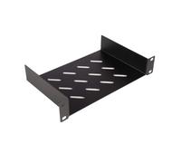 Equip Fixed Shelf 10 Inch for Server Cabinets 1U 15 cm Black
